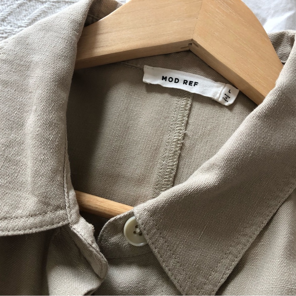 Mod Ref Linen Blend Jumpsuit - image 4